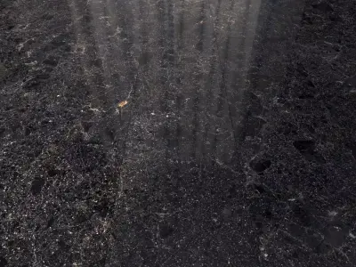 Marble Floor Cosmos Black Set 4 Texture