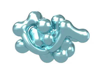 Abstraction Emphasizes Shape v1 006 Low-poly 3D model