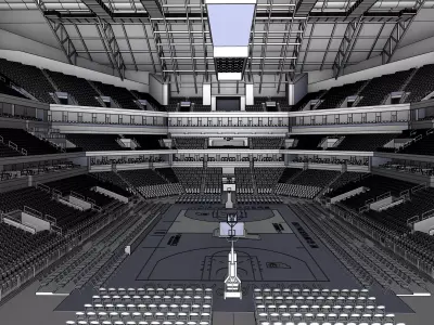 Gainbridge Fieldhouse 3D model