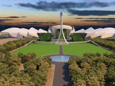 0024 - Architecture Airport - 2021 - 06 3D model