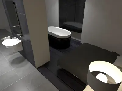 Bathroom 51 3D model