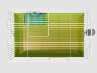 Hamster Cage 3D model