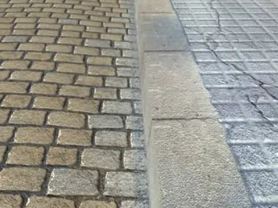 Realistic Old Road High Res 5000 x 3000 3D model