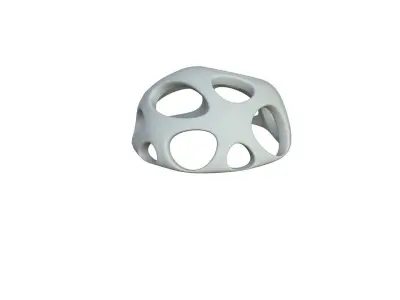 SciFi Cube Object No 52341 Low Poly Shape Low-poly 3D model