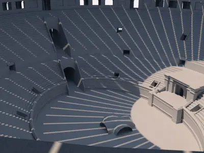 Roman Colosseum 3D model