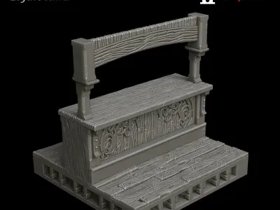 LegendGames OpenLOCK Tavern Set 3D print model