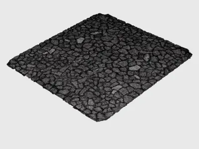 Cobblestone Square 3D model