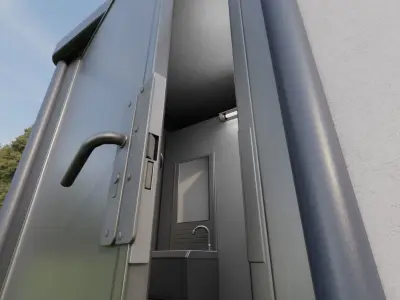 Public Toilet Version 3 - Interior Low-poly 3D model