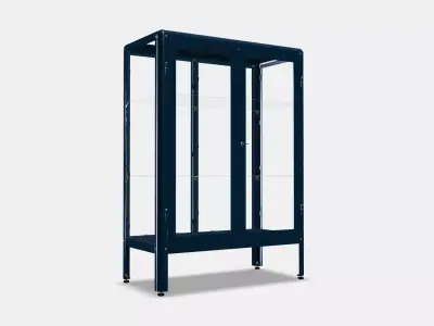 FABRIKOR Glassdoor cabinet Low-poly 3D model