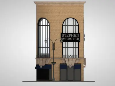 Building Facade 3D model