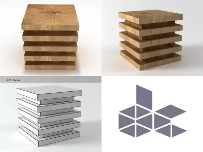 Ridge Square 3D model
