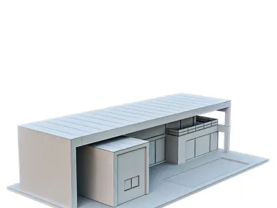 MODREN HOUSE N10 3D model