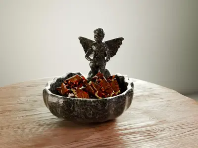 Chocolate Angel 3D model