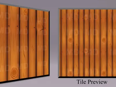 Cartoon Wood Textures Pack 32 - 10x PNG  Texture