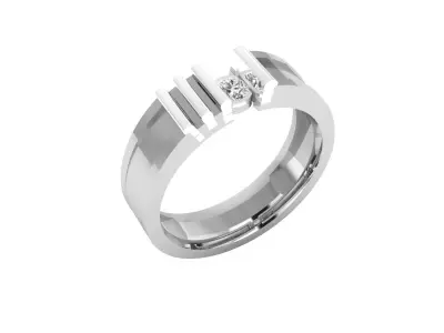 Women Ring  Render 3dm STL OBJ FBX MTLDetails 3D print model 7