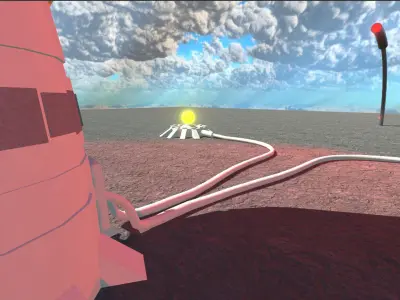 Sci-Fi Building 5 Low-poly 3D model