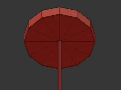 TUSCANY wooden pendant light 3D model