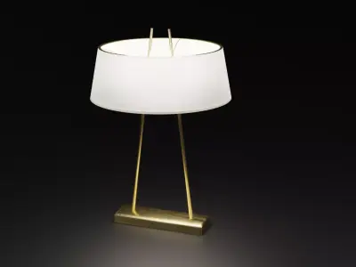 Table Lamp Low-poly 3D model