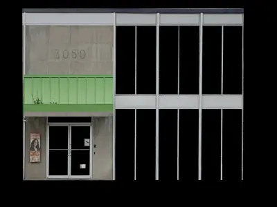 City Building 4 Low-poly 3D model