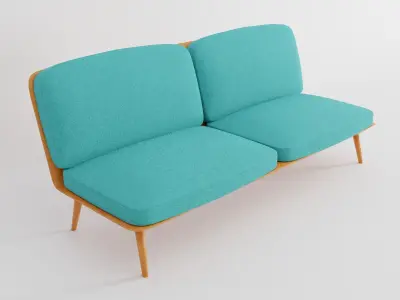 Fredericia Spine cyan 3D model