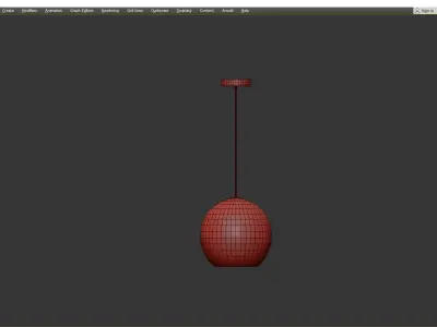 LET GLASS METAL Low-poly 3D model