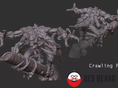 Xenoteras Ripper v2 3D print model