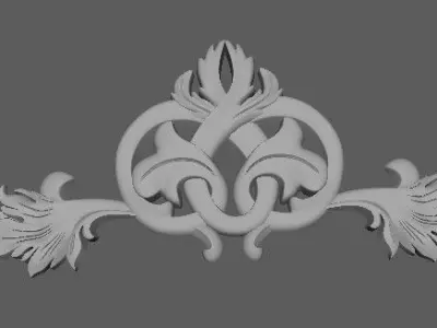 dekor ornament 3D model 91