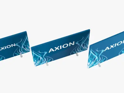 Wall inflatable Axion 3D model