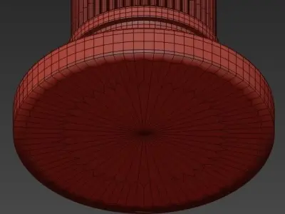 Table lamp 3D model 145