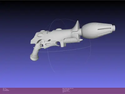 Warhammer Eldar Fusion Pistol Basic Model 3D model