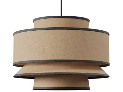 Modern Piper LED Pendant Lights Low-poly 3D model