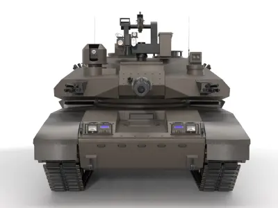Generic Tank 03 3D model