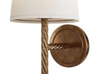  Clover Sconce Low-poly 3D model