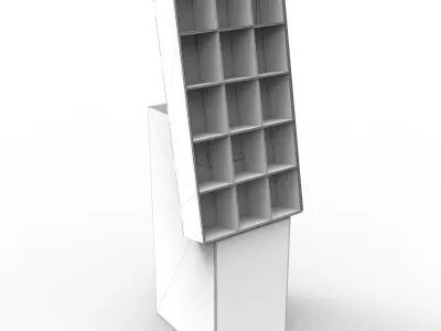 Point of Sale Cardboard Display Stand Texture