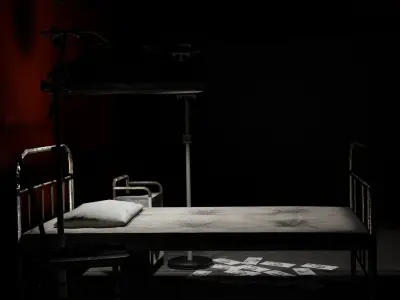 ABANDONED OPERATION THEATRE Low-poly 3D model