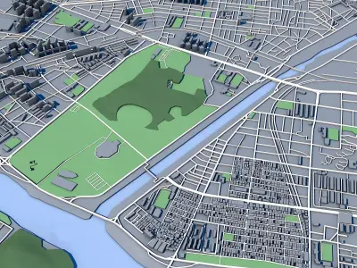 Gyeongju South Korea Ancient Silla Capital Historical Landmarks  3D model