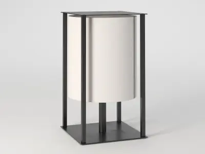 Lanterne II Table Free 3D model