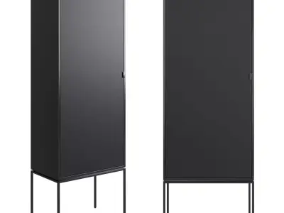 Cupboard Realto 1 Door 3D model