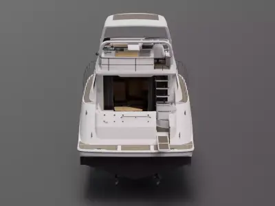 boat model 3D model by Cosmos-Design
