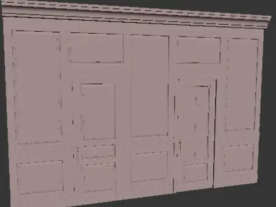 Decor Molding for Walls Doors 3D model