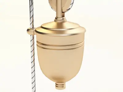 Provence Rise And Fall Ceiling Pendant 3D model