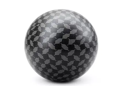 Carbon Fiber Pattern HQ PBR Textures Set Texture