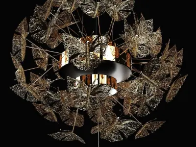 Chandelier Nymph By Koket 3D model