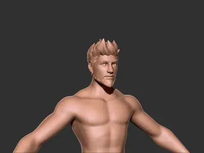 Cartoon Boy 3D model