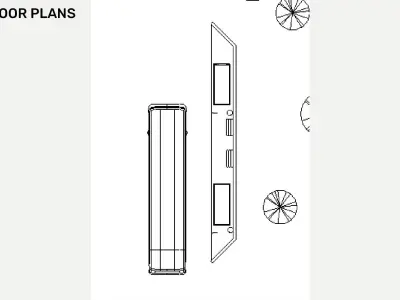 Bus stop - Revit 3D model