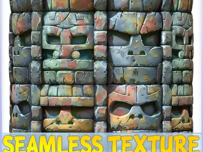 Stylized Wall Seamless Texture Texture 50