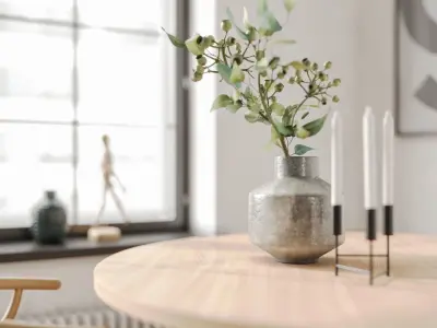 Warm and Simple 3D model