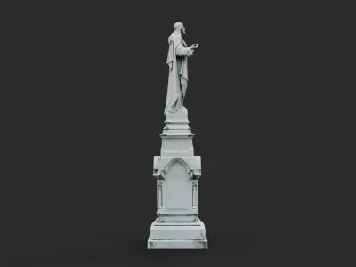 Jesus Monument 3D model