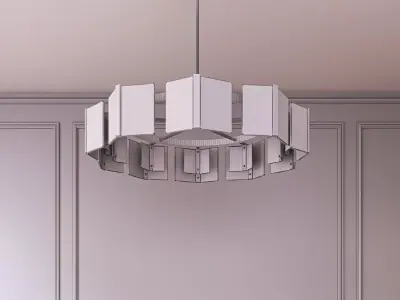 Rosetta Chandelier by Bella Figura 3D model