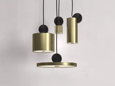 Calee Pendants Free 3D model